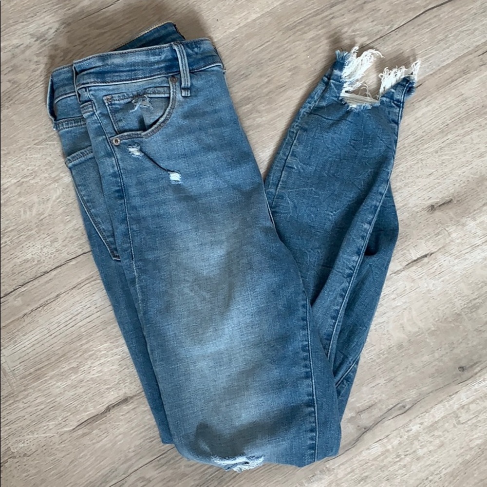 A&F Simone high rise ankle